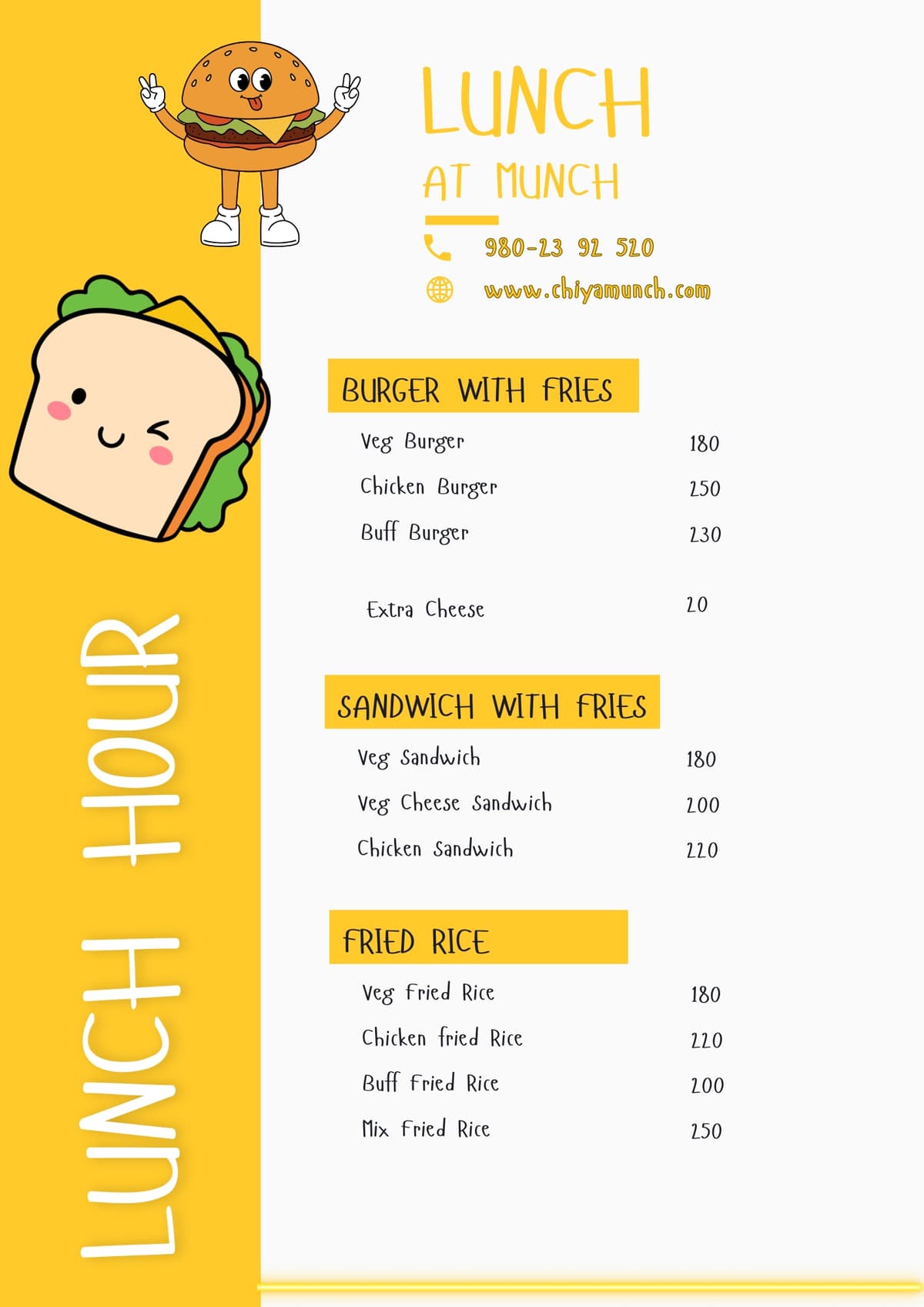 Chiya Munch Menu 8